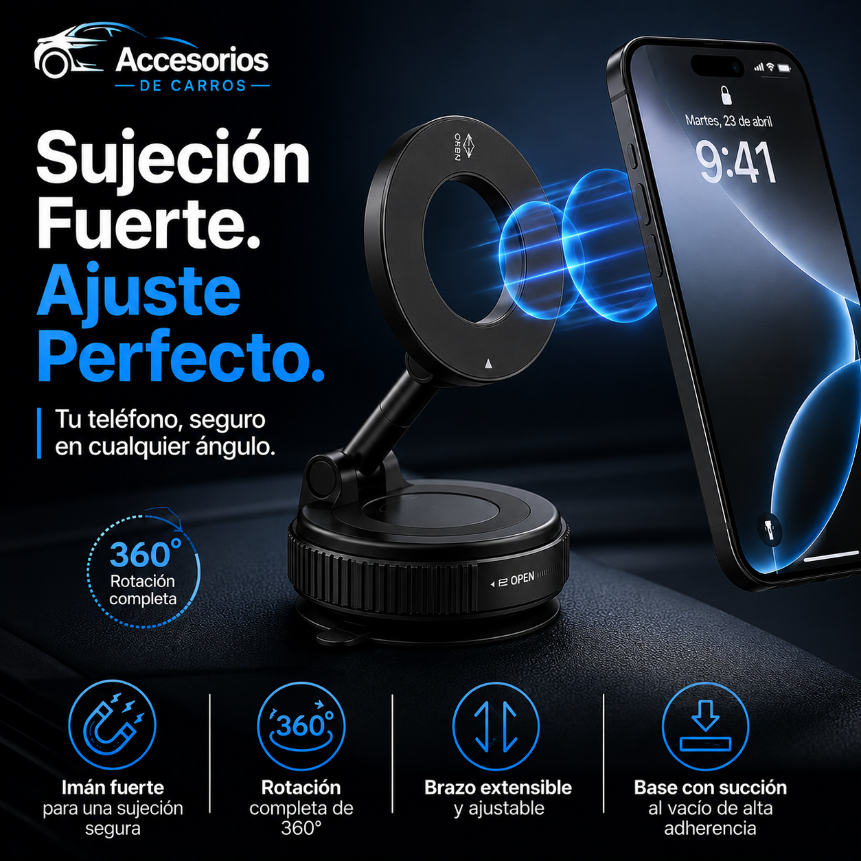 Soporte Magnetico para Celulares