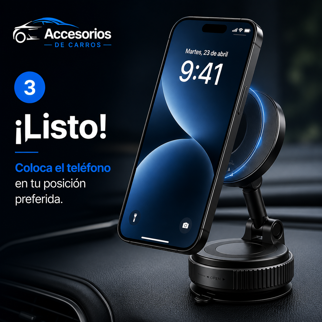 Soporte Magnetico para Celulares